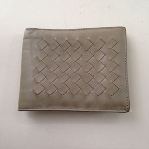Bottega Veneta Beige Leather Men's Wallet